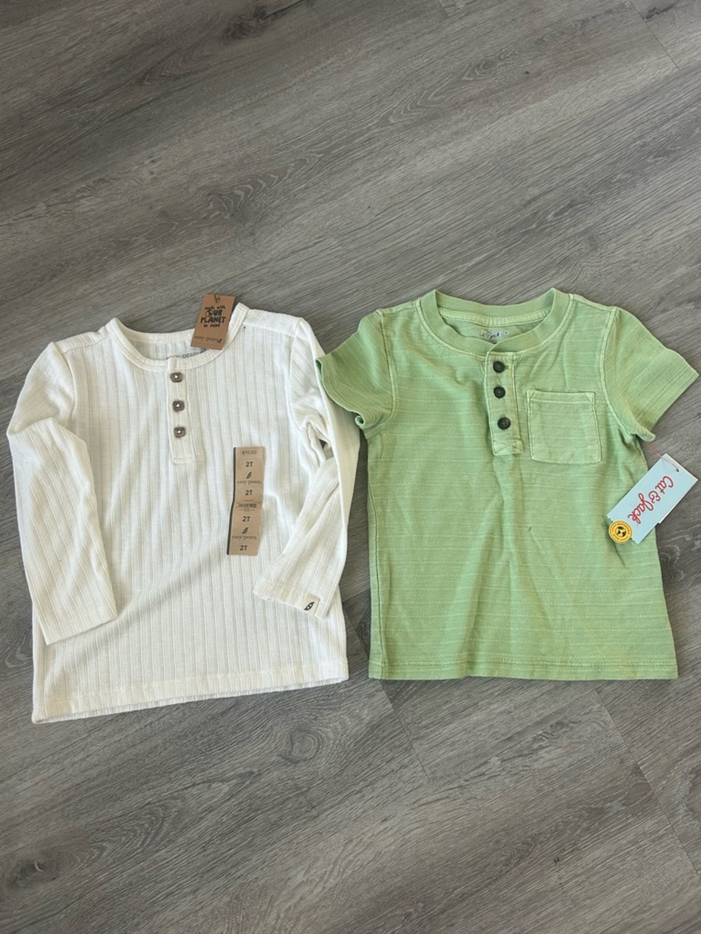 2‑Piece Toddler Top Bundle — 2T, NWT
